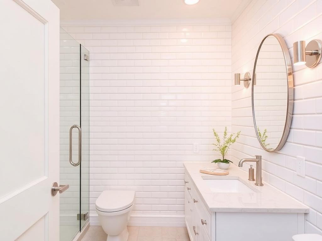 Baño antes y después de la remodelación — Después